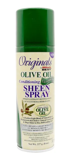 AFRICA'S BEST SHEEN SPRAY CONDITIONING OLIVE OIL (8OZ)