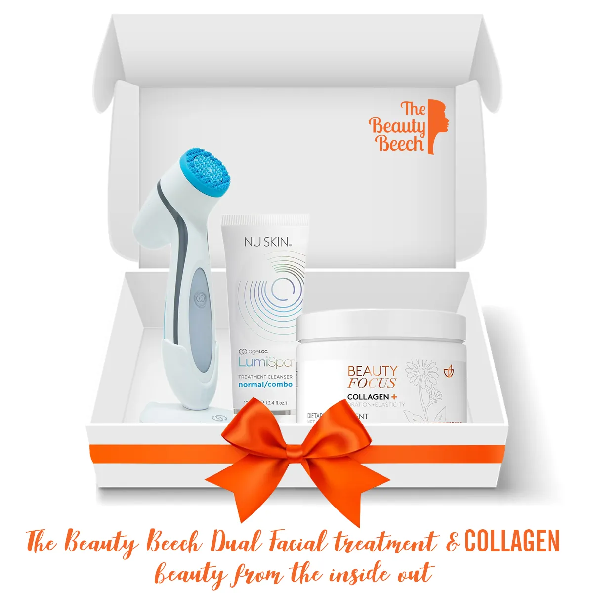 ageLOC® LumiSpa® Kit (Normal/Combo) & Beauty Focus™ Collagen  Pack