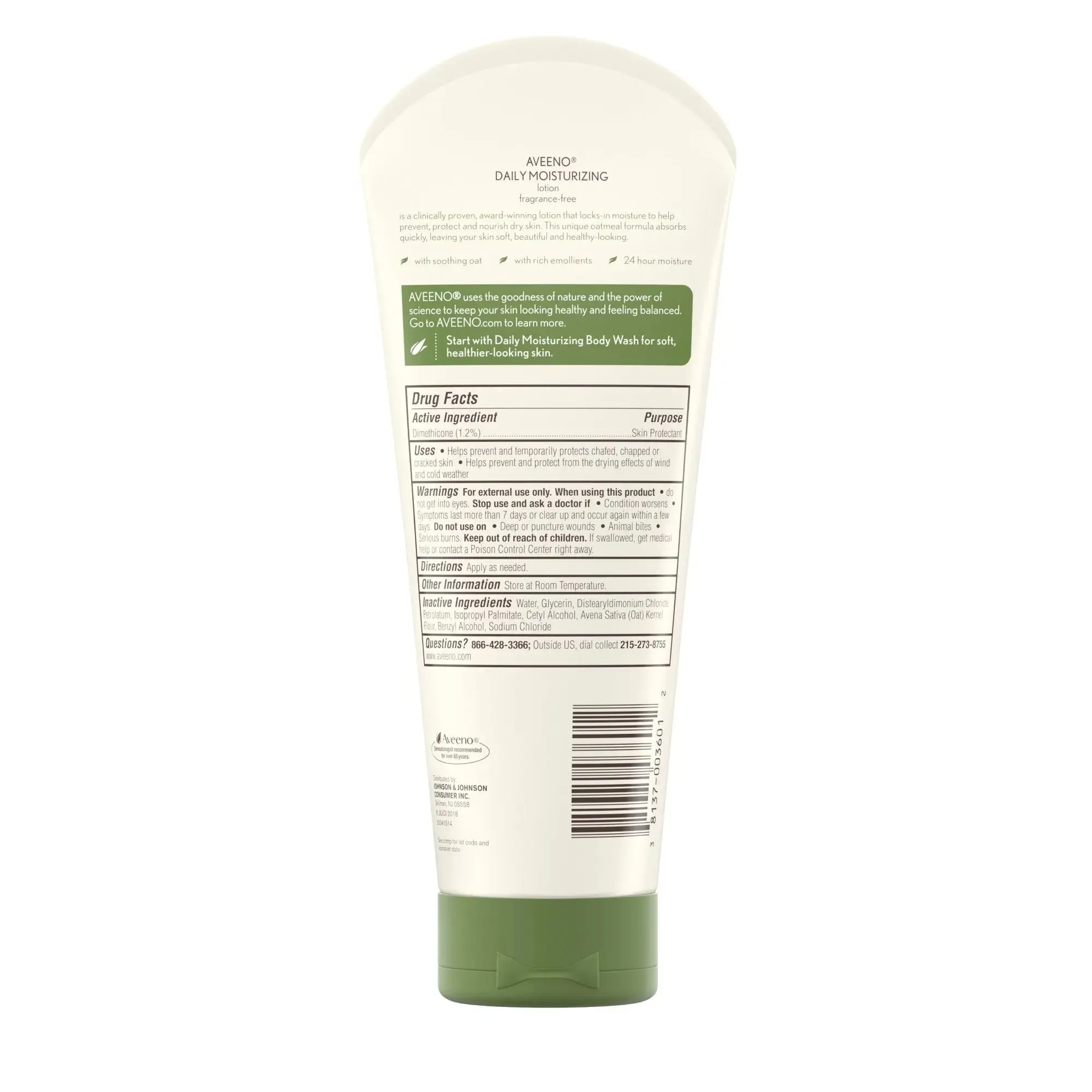 Aveeno® Daily Moisturizing Body Lotion, 8 oz. Tube