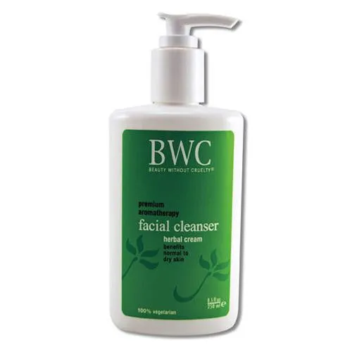 Beauty Without Cruelty Facial Cleanser Herbal Cream - 8.5 Fl Oz