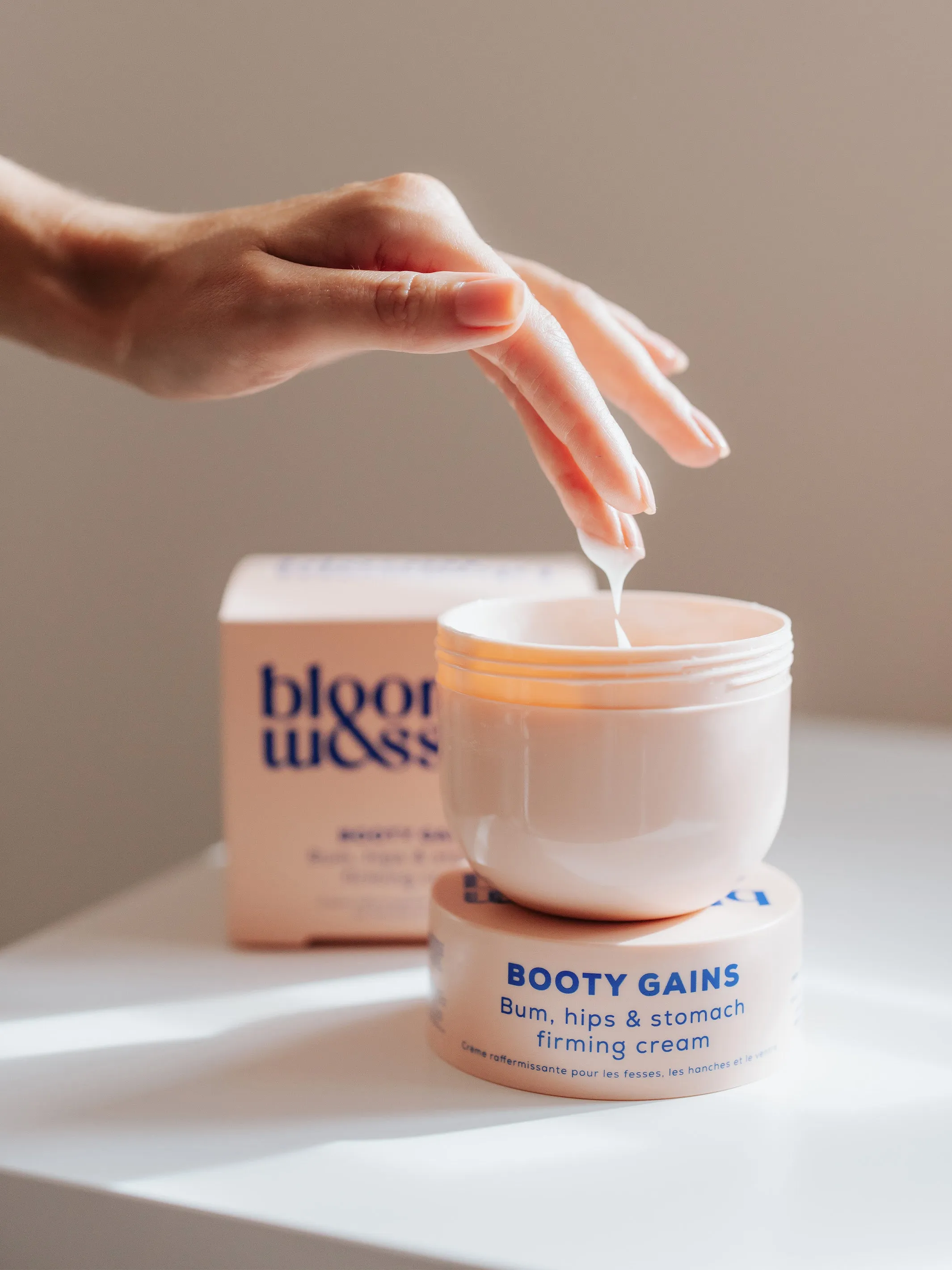 BOOTY GAINS _ Bum, hips & stomach firming cream