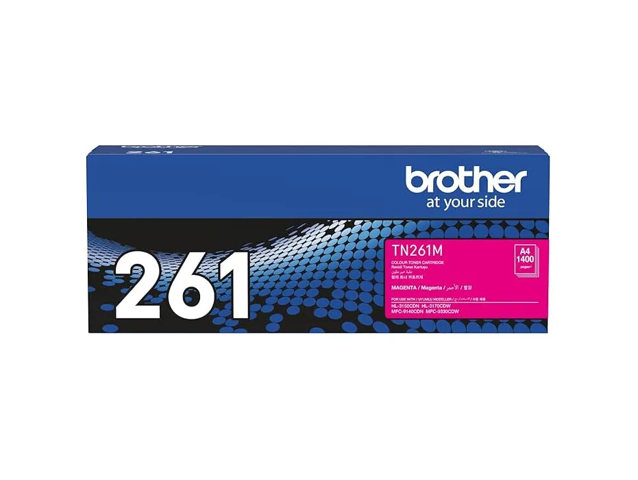 Brother TN-261M Magenta Toner Cartridge