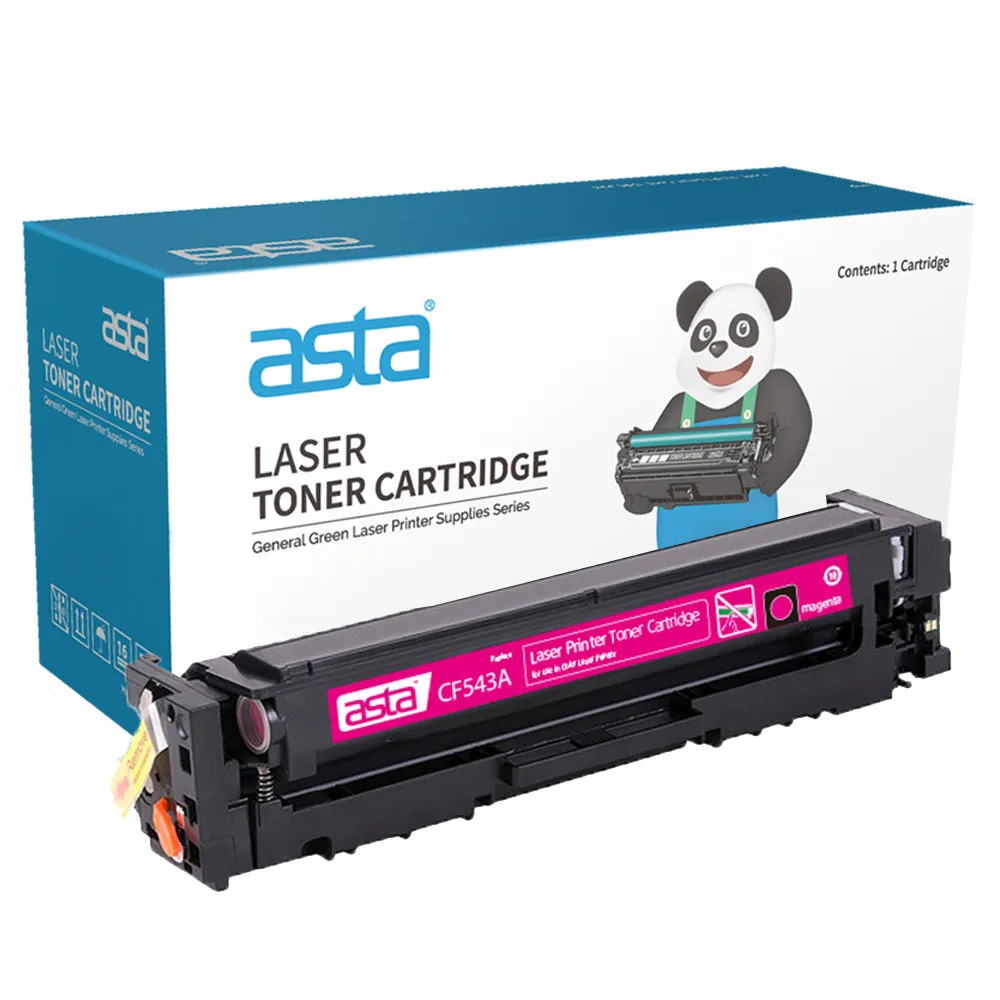 Canon 054 / HP 203A Magenta Compatible Toner Cartridge - ASTA Brand, Z-C/H-CRG-054/CF543A-M