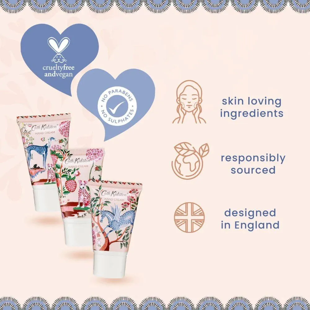 Cath Kidston The Artist's Kingdom Hand Cream Trio (3 x 30ml)