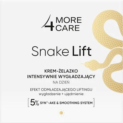 Cream Snake Lift for intensive smoothing and ironing 50 ml, More4Care