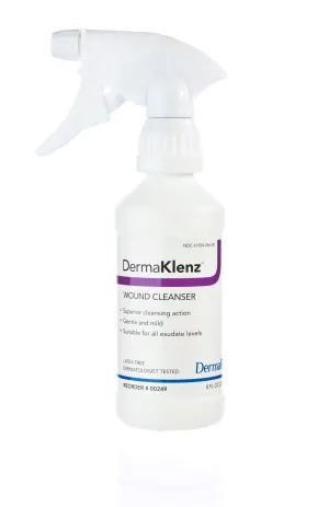 Derma-Rite DermaKlenz® Wound Cleanser, Latex Free, Non Irritating, No Rinse 8 oz