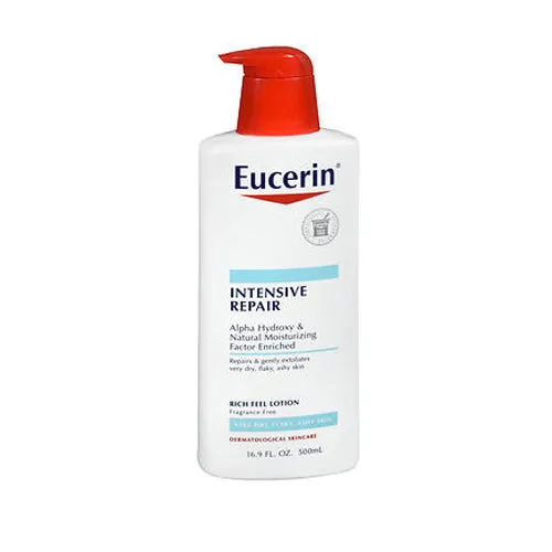 Eucerin Plus Dry Skin Therapy Intensive Repair Enriched Lotion 16.9 oz By Eucerin