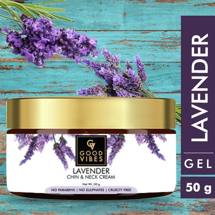 Good Vibes Chin and Neck Skin Firming and Tightening Cream - Lavender (50 gm)