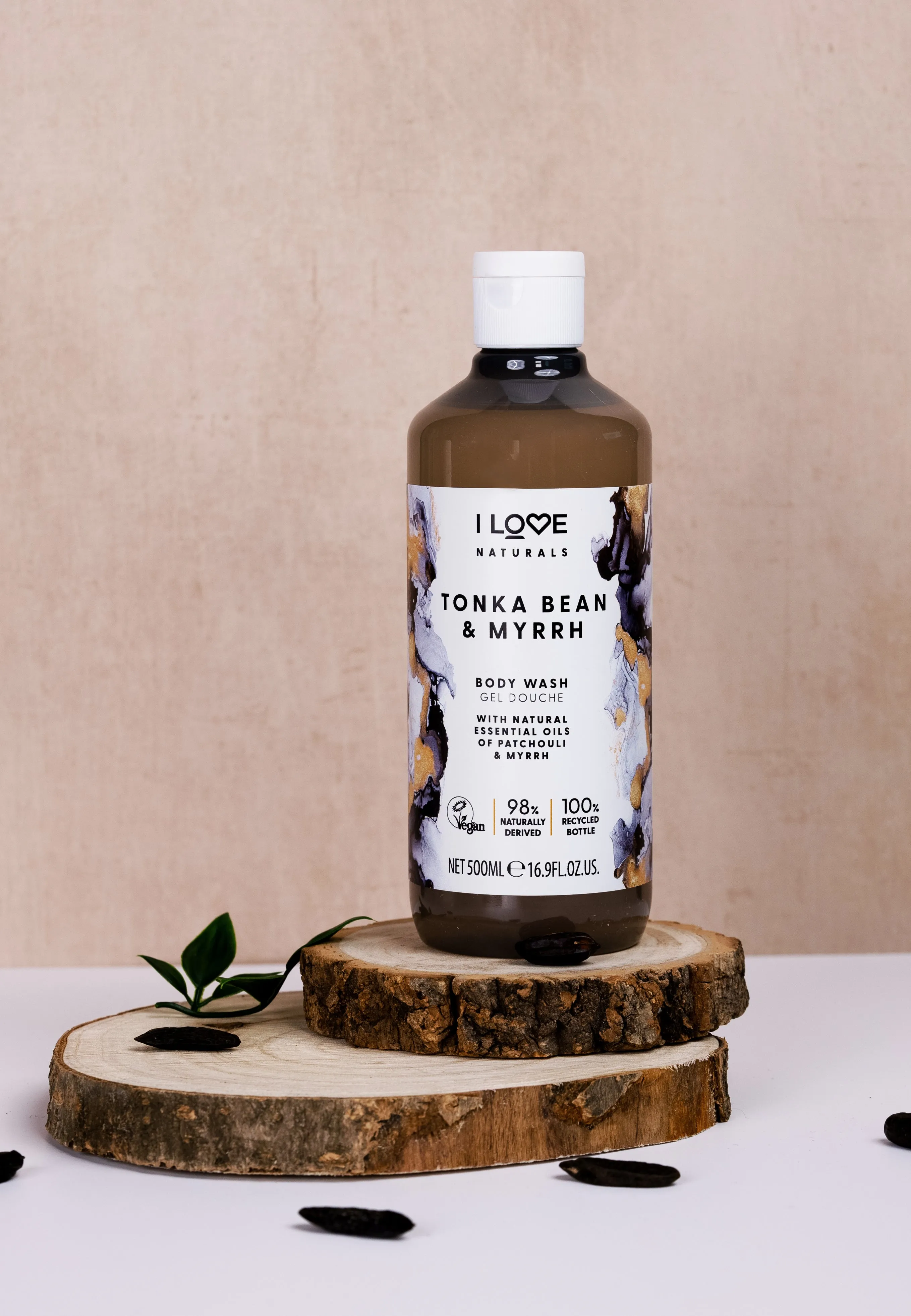 I Love Naturals Body Wash Tonka Bean & Myrrh 500ml