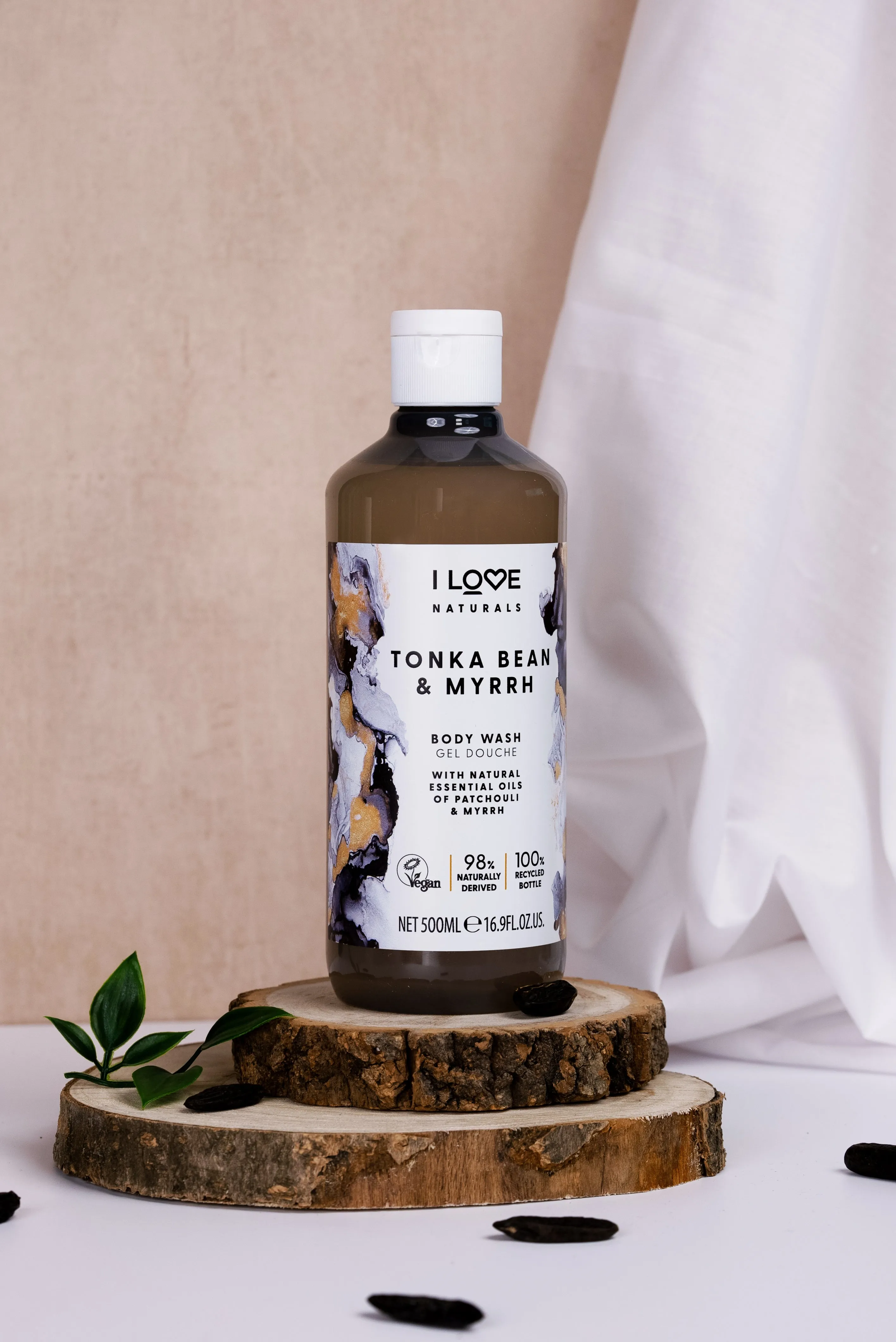 I Love Naturals Body Wash Tonka Bean & Myrrh 500ml