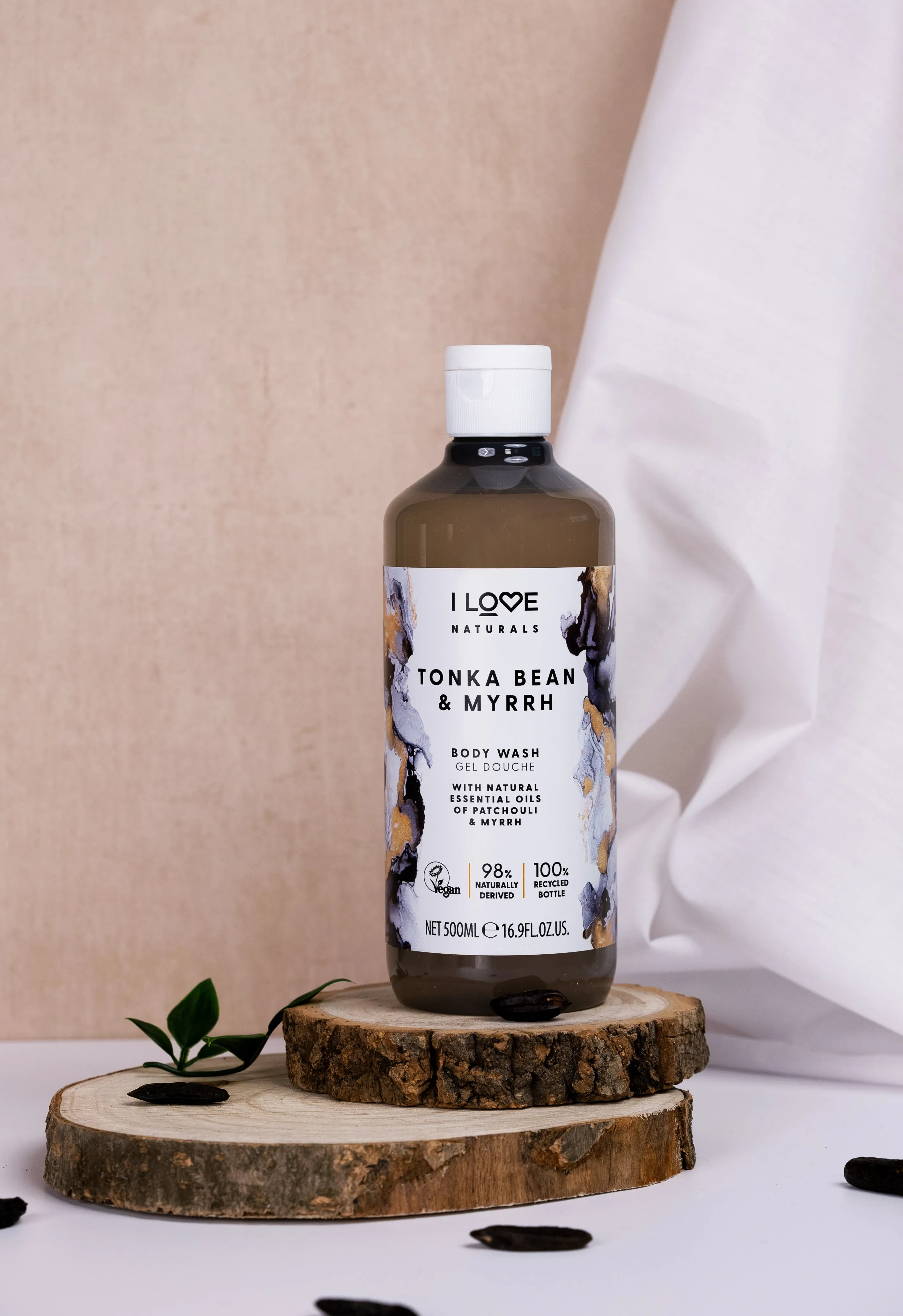 I Love Naturals Body Wash Tonka Bean & Myrrh 500ml