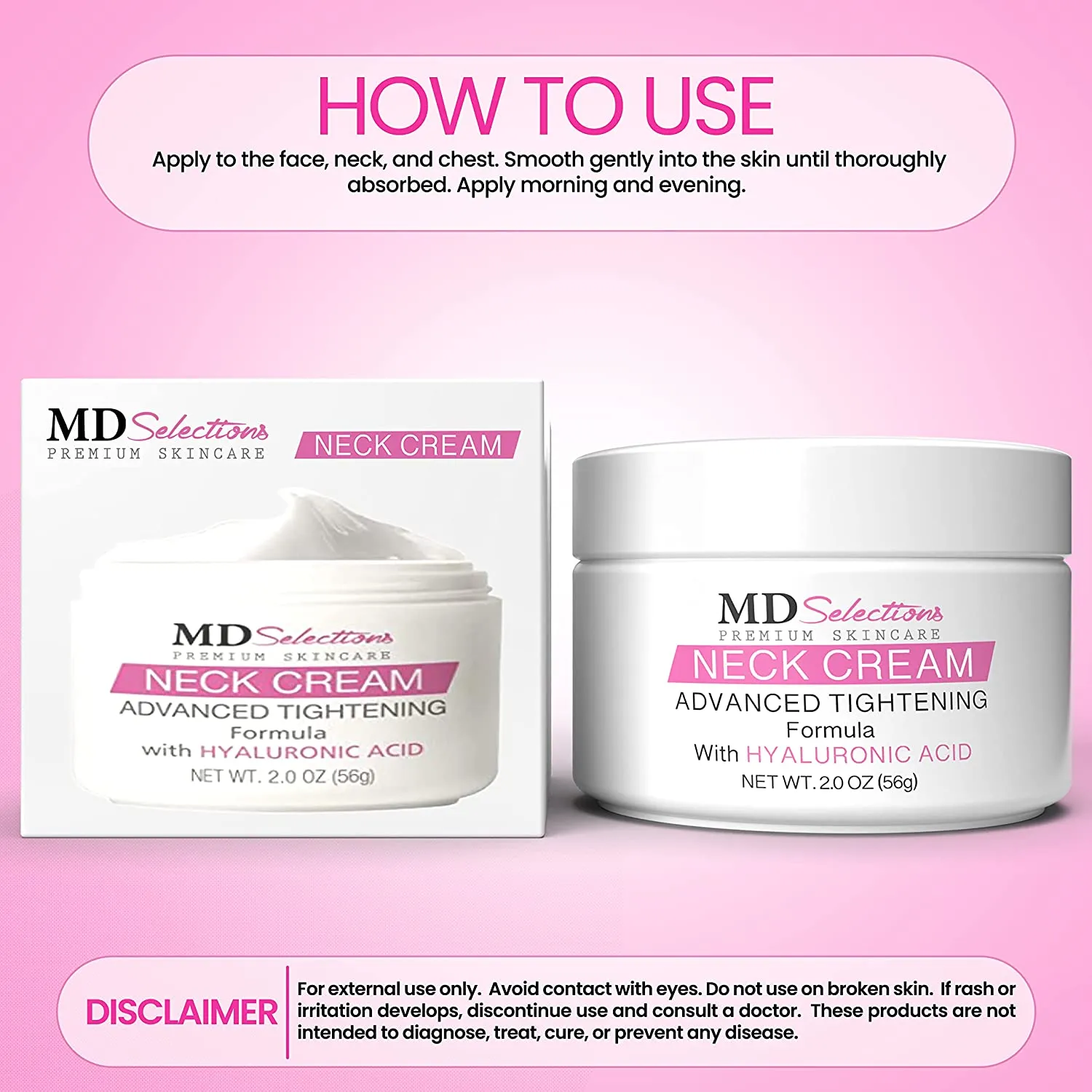 MD Selections Neck Cream 2oz