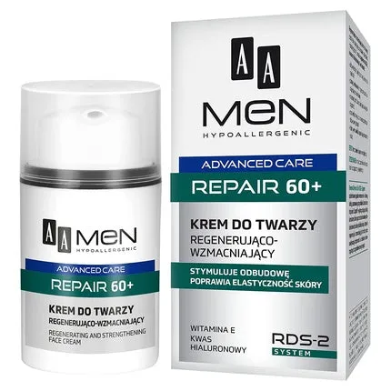 Men Advanced Care Repair 60  Regenerating and firming face cream 50ml, Aa