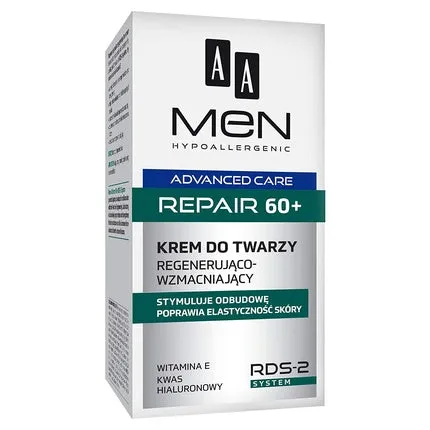 Men Advanced Care Repair 60  Regenerating and firming face cream 50ml, Aa