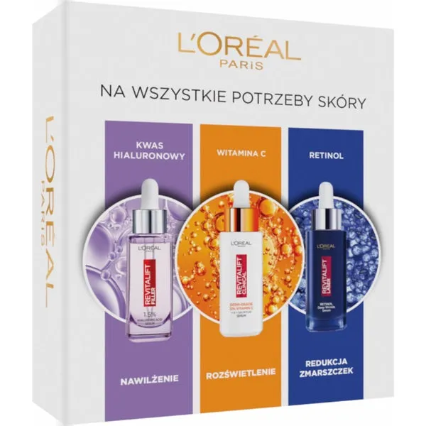 Revitalift Serums zestaw pielęgnacyjny do twarzy