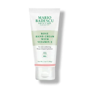 Rose Hand Cream With Vitamin E (Tube)