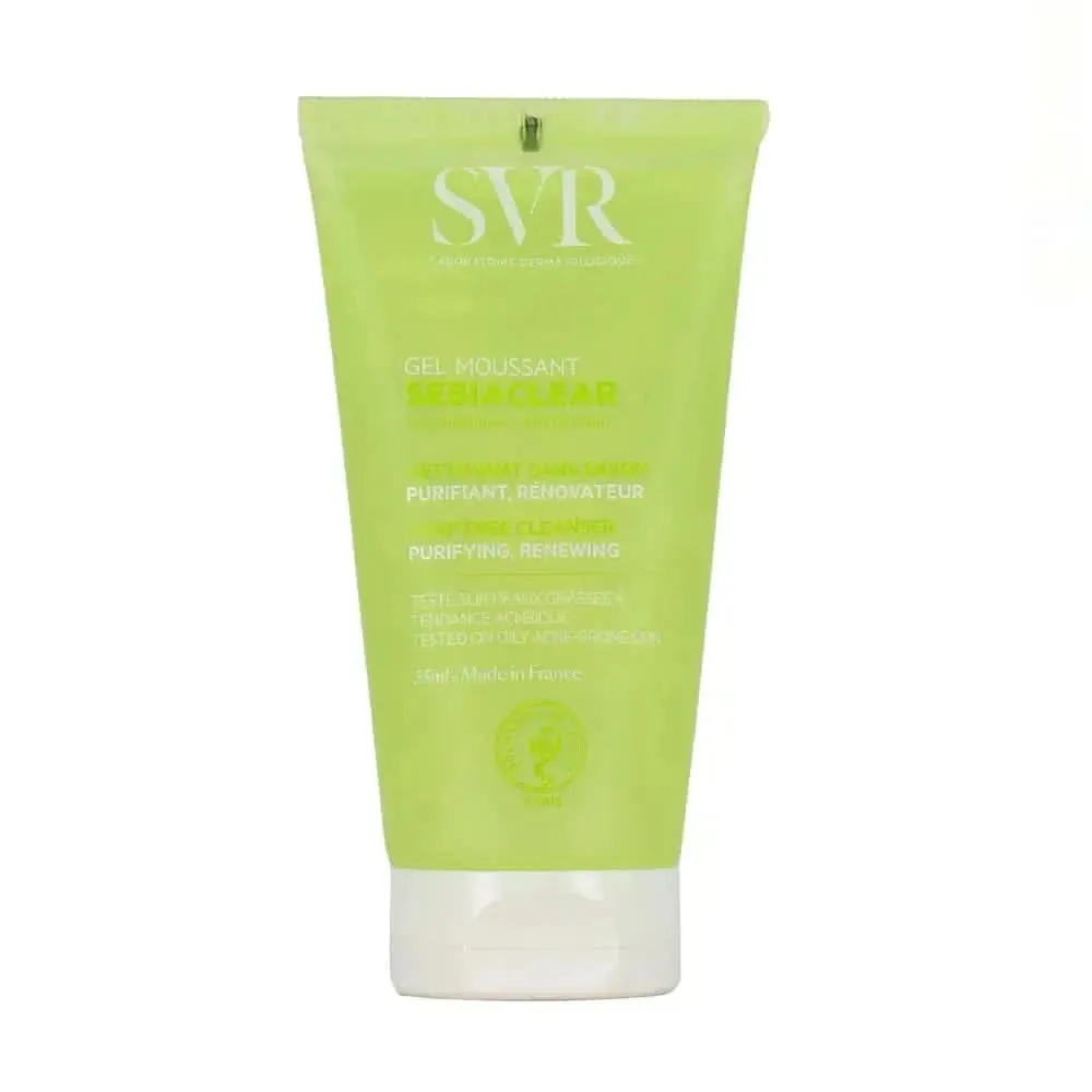 SVR SEBIACLEAR Gel Moussant 55ml Travel