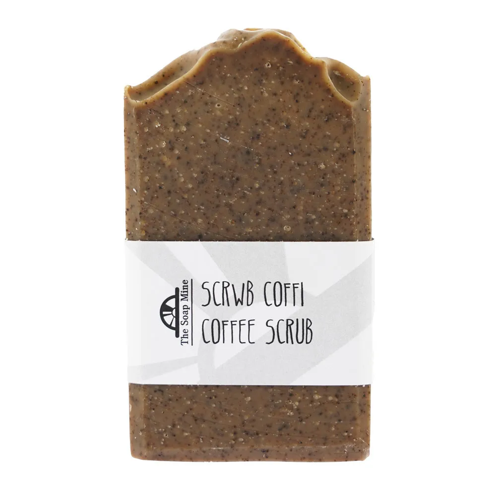 The Soap Mine Triple Coffee Handmade Scrub Soap