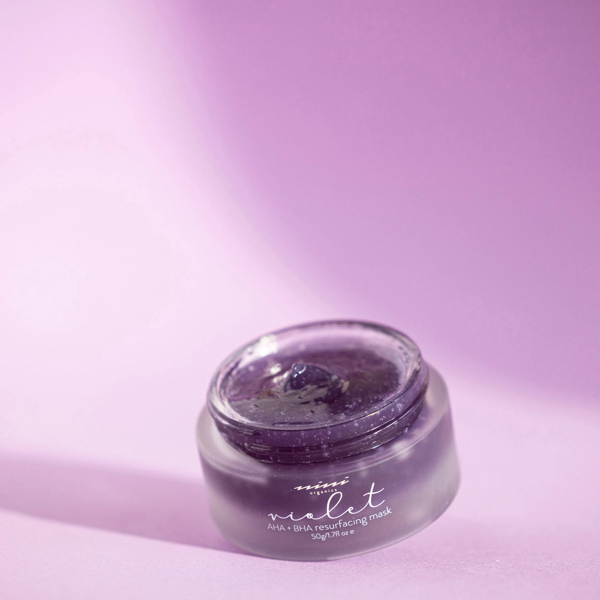 Violet AHA   BHA Resurfacing Mask