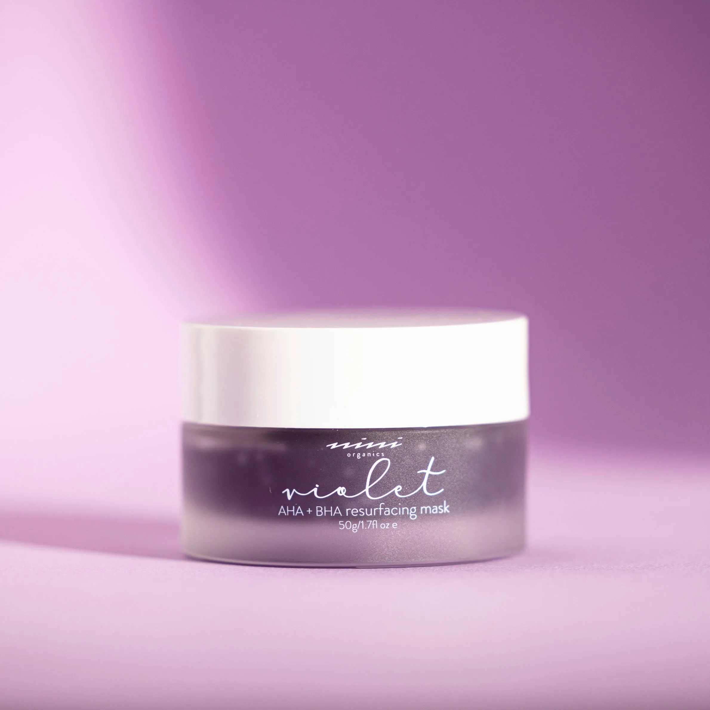 Violet AHA   BHA Resurfacing Mask